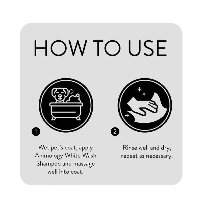 Animology Dog White Wash Shampoo 250ml - Image 3